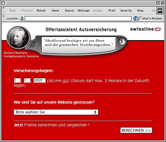 Referenzen Bilder Online-Versicherung