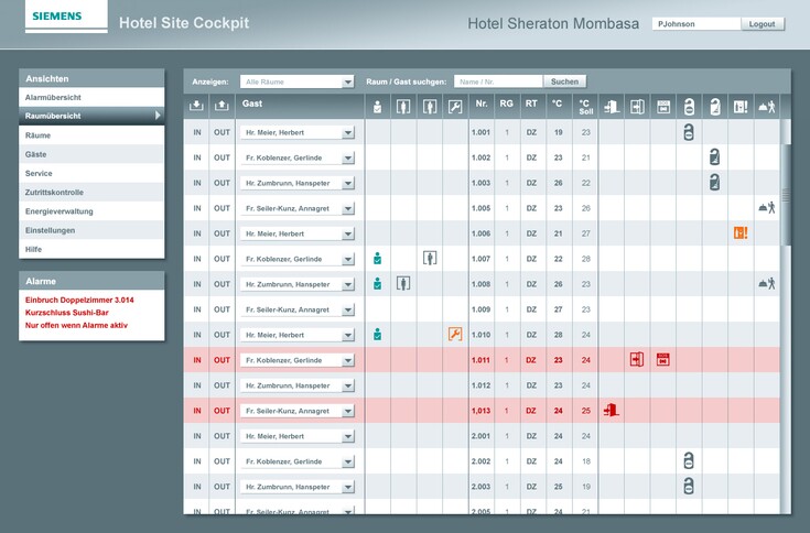 Referenzen Bilder Hotelsteuerung