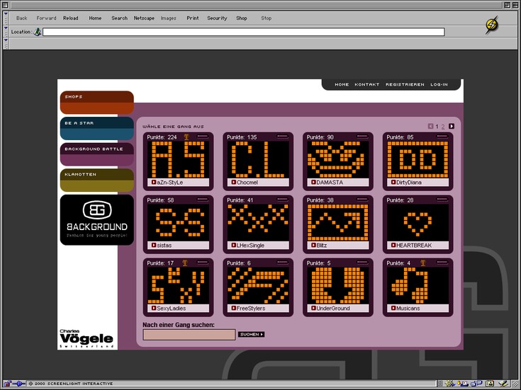 Referenzen Bilder Social Game