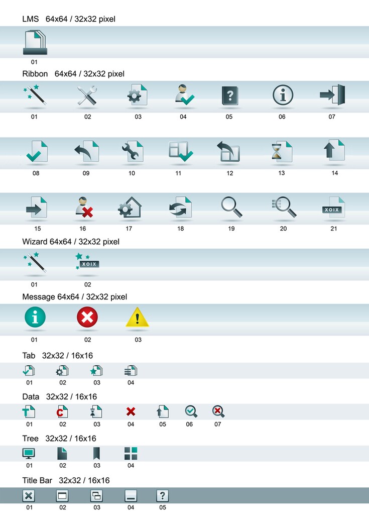 Icon Library Bibliothek Mit Uber 300 Icons