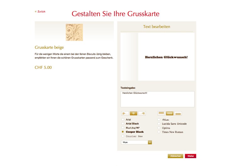 Referenzen Bilder Online-Shop