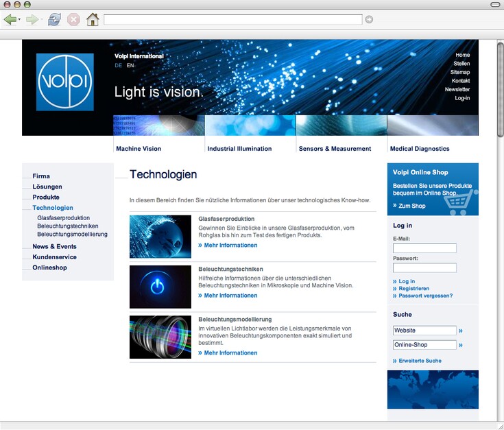 Referenzen Bilder Web-Plattform