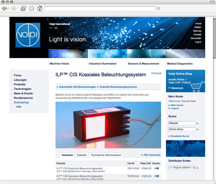 Referenzen Bilder Web-Plattform