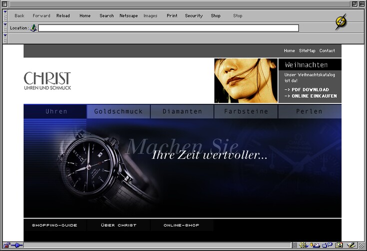 Referenzen Bilder Online-Shop