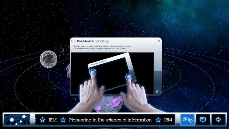 Referenzen Bilder Multitouch