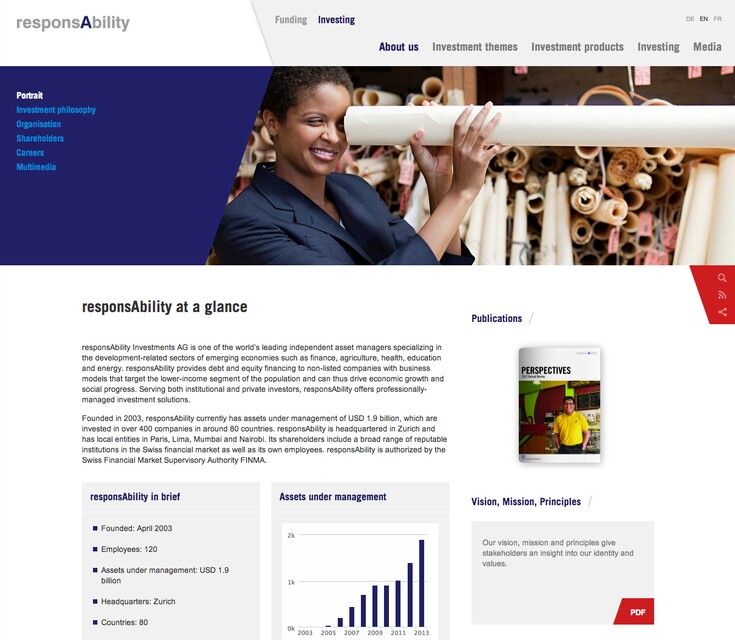 Referenzen Bilder Responsive Websites